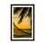 Plakat s paspartujem viseča mreža na plaži - 20x30 black