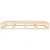 Vidaxl Posteljni okvir 140x190 cm trden les