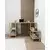 HANAH HOME Radni sto u boji hrasta Legno