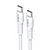 MOXOM Kućni punjač MX-HC139 25W Type C na Type C beli