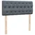 Vidaxl Box spring postelja z vzmetnico temno siv 120x190 cm žamet