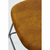 Žametni barski stol v gorčični barvi 92 cm Emma - Light & Living