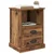 Noćni ormar 2 pcs Staro drvo 36 x 43 x 60 cm Konstruirano drvo