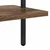 Polica Dimljeni hrast 60 x 24 x 203 cm Konstruirano drvo