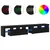 TV ormar 2 pcs Crni hrast 230 x 36,5 x 40 cm Konstruirano drvo