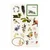 Dekorativne nalepke - vrt, 4 listi, 76 kosov