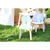 Hanah Home Set dečiji sto i stolice Bunny, Beli