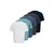 JACK & JONES Majica JJEPAULOS marine/temno siva/meta/bela