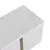 Nordure TV komoda, 180x50x30cm, Bela