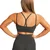 GymBeam Sportski grudnjak BEAT Charcoal