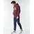 Lonsdale  Puloverji THURNING  Bordo