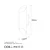 Opviq Cut 11810 Zidna lampa, Crna
