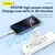 BOT kabel USB-C na USB-C, 1 m, bel, 100 W