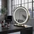 Stensko ogledalo LED MAKE-UP L.Gold 40 cm