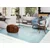 Decormat Podloga pvc Modri beton 140x210 cm