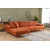 Atelier del Sofa Ugaona garnitura Mustang Narandžasta
