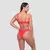 GymBeam Women‘s Bikini Bottom HAWAII Red