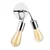 Opviq Zidna lampa 2 x E27 Socket, Siva