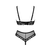 Sexy set 2-delni Marrbel crne boje - L/XL