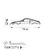 Wallity Zidna dekoracija Nissan 350Z Silhouette, 70x15 cm, 1.5 mm, Crna