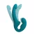 FUN FACTORY Share Lite Double Dildo Deep Sea Blue