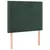 Box spring krevet s madracem tamnozeleni 100x200 cm baršunasti