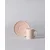 Madame Coco Set šolja za kafu sa tacnama Vela, 2 komada, 90ml, Roze