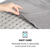 Klarstein Dr. Watson Heatzone L, grijaća deka, 100 W, 65 x 40 cm, mikrovlakna, siva