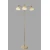 Opviq Podna lampa Gonca 3, 160 cm, E27, Zlatne boje