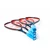 Lopar za squash Salming Fusione Feather Racket Black/Cyan