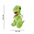 shumee Dinozaver Edi 60 cm - zelen