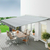 Markiza Sunfun Design (3,5x2,5 m, sivo-bela)