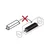 Globo 17013HB - LED luster na sajli DENTSY, dodirna prigušiva, LED/43W/230V 4000K crna