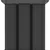 Police za izlaganje s 12 kocki od tkanine 103x30x141 cm sive