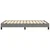 Vidaxl Posteljni okvir brez vzmetnice temno siva 120x190 cm blago