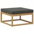 Set vanjskih sofa s jastukom 4 pcs Bijela i antracit Poliester