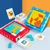 shumee Leseni puzzle sorter figure kocke + tabla z markerjem