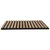 Zidne panele 2 pcs Smeđa 60,5 x 60 cm