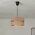 Brilagi - Luster na sajli DUO-DUO 1xE27/60W/230V, prečnik 40 cm, bež/zlatna