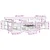 Set vanjskih sofa 7 pcs Bijela i crna 79 x 79 x 37 cm