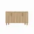Hanah Home Konzola Rodney, 120x73,6x29,6 cm, Hrast