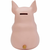 Meblo Trade Kasica Pig Sitting Pink 22x14x12 cm
