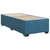 Box spring krevet s madracem plavi 90x190 cm baršunasti