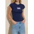 Trendyol Milla Ženska majica TWOSS26TS00020, Tamnoplava
