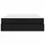 Okvir kreveta s madracem Ostalo 2 pcs Crna PVC