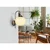 Globo 15548WK - Zidna lampa MAXY 1xE27/40W/230V bela/antracit