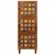 Highboard s pohranom Orah 40 x 33 x 110 cm Čvrsto drvo manga