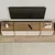 Hanah Home TV komoda Lowen, 180 cm, vizon / hrast Sapphire