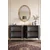 Hanah Home komoda Ilay 150, 150 cm, antracit / zlatna