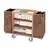 MASTER Kolica hotelska za servis soba 1325x425x1120mm C-HC-21 smeđa